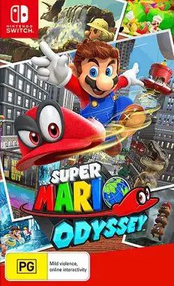 Super Mario Odyssey Nintendo Switch Cover